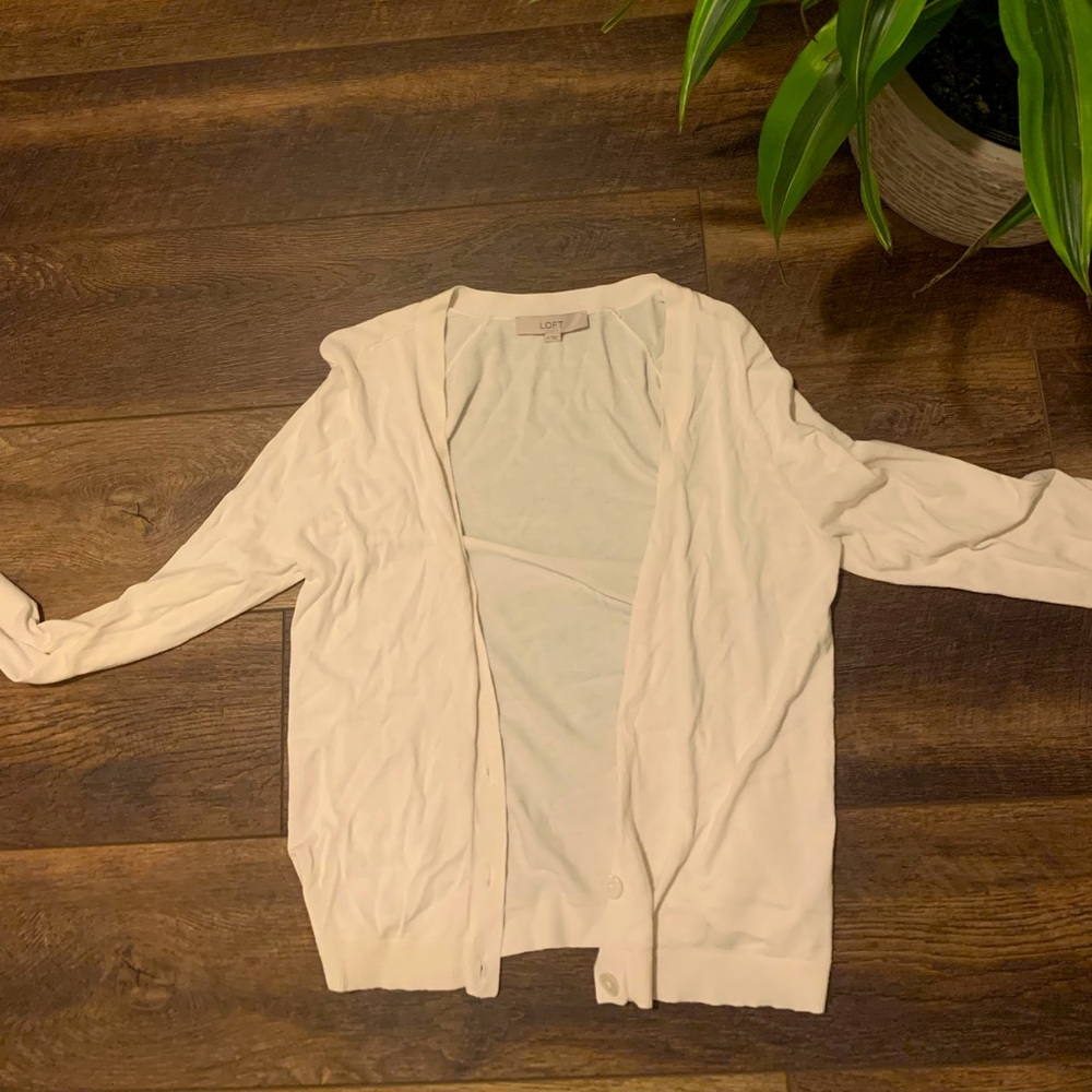 White Loft Sweater